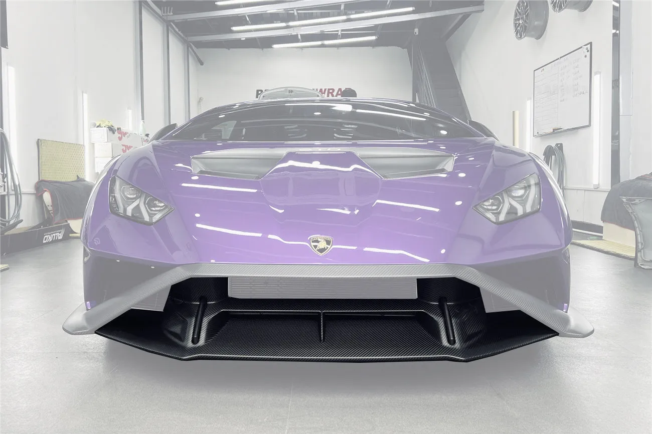 2021-UP Lamborghini Huracan STO Dry Carbon Fiber Down-Front Lip
