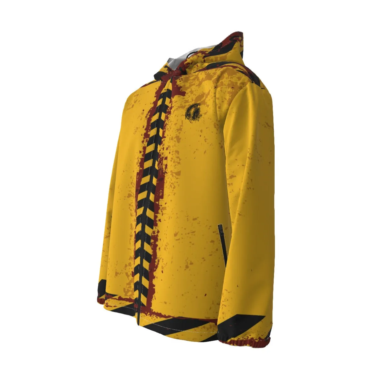 BEWARE Hooded Zipper Windproof Jacket