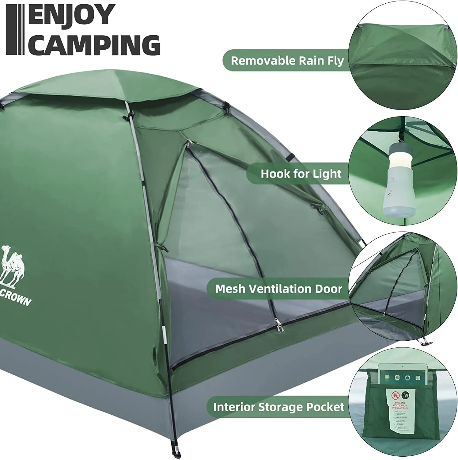 Camp Like a Camel: The 2/3/4-Person Party Tent That Keeps You Dry While You and Your Family Pretend to Like Nature!