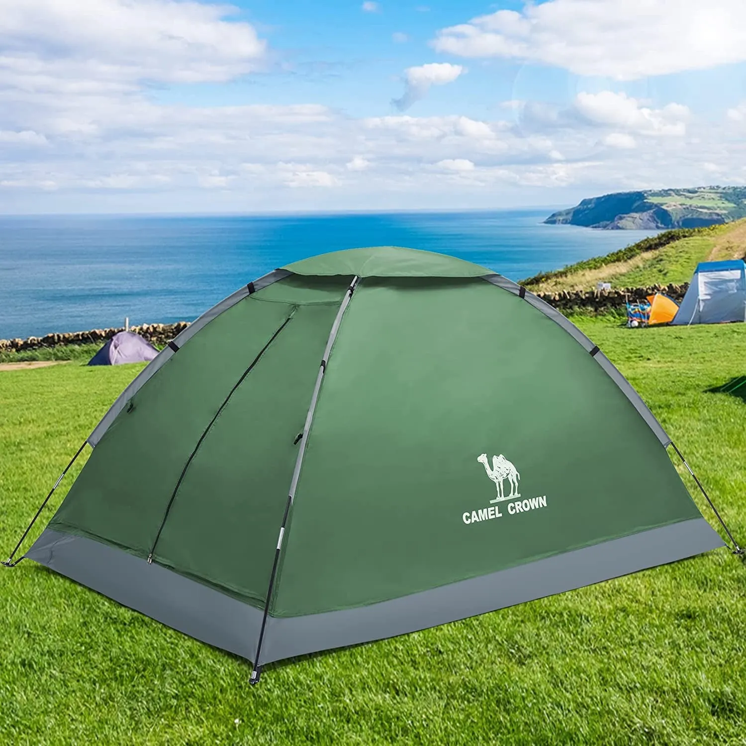 Camp Like a Camel: The 2/3/4-Person Party Tent That Keeps You Dry While You and Your Family Pretend to Like Nature!