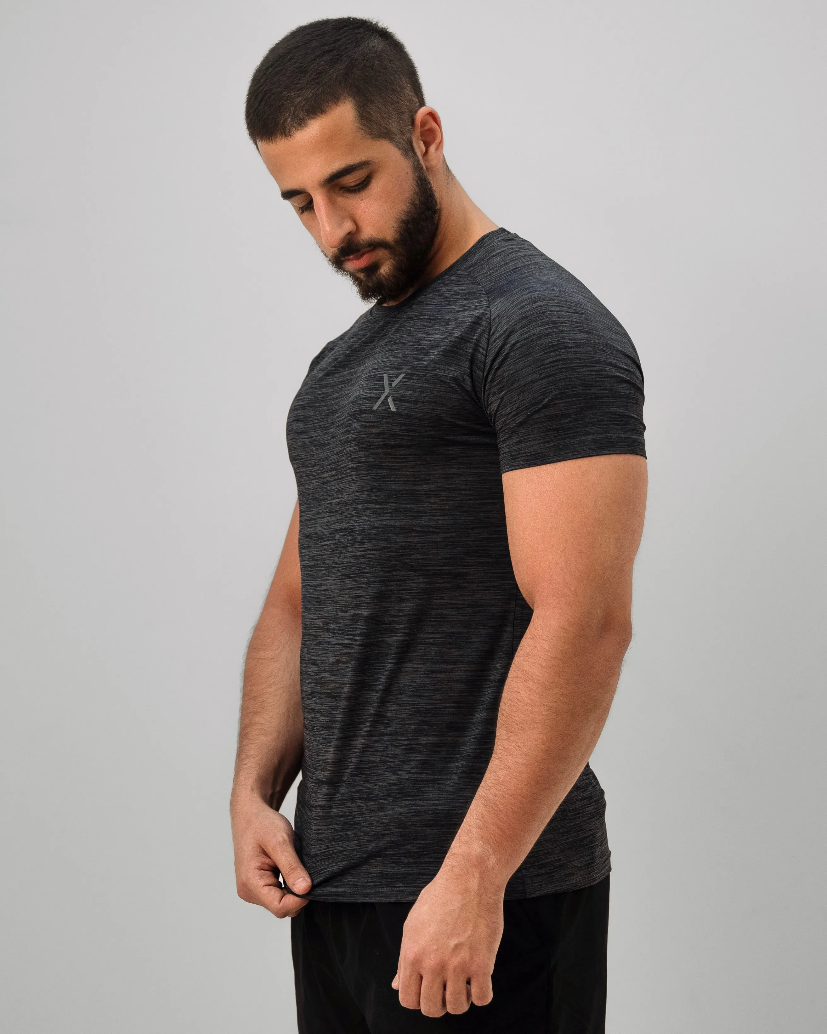 Core Performance Tee - Coal
