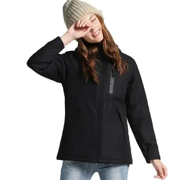 Men & women winter usb infrared heating cotton jacket outdoor camping