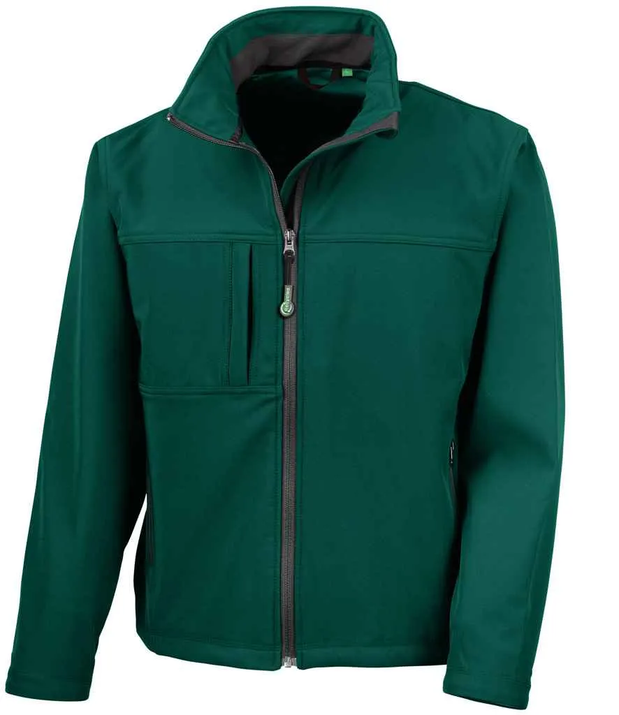 Result Classic Soft Shell Jacket | Bottle Green