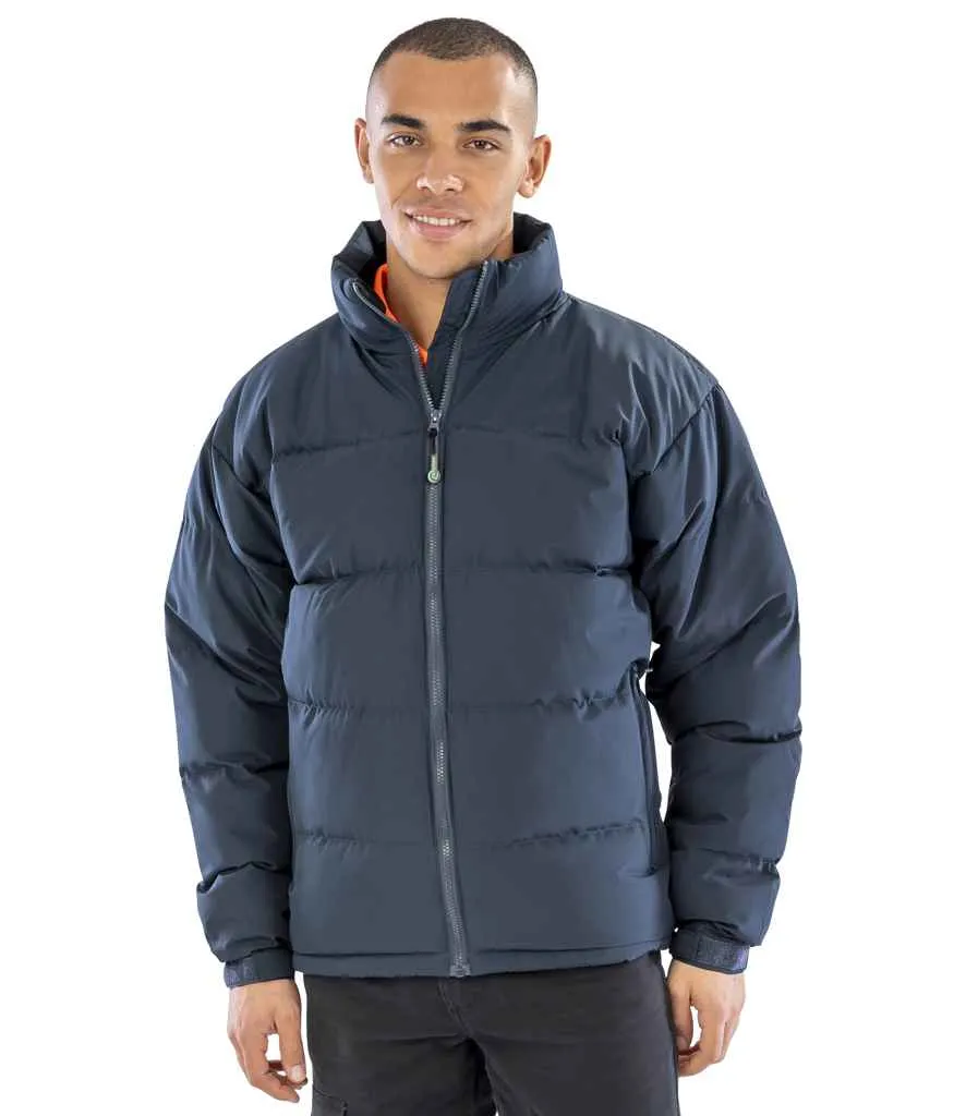 Result Urban Holkham Down Feel Jacket | Navy