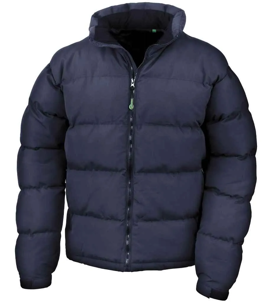 Result Urban Holkham Down Feel Jacket | Navy