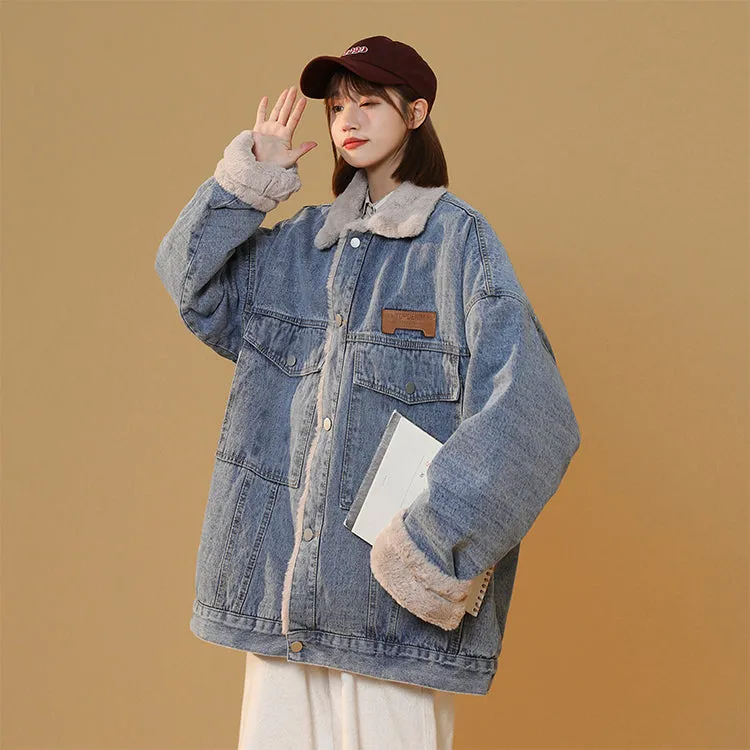 Street Denim Thick Cotton Jacket