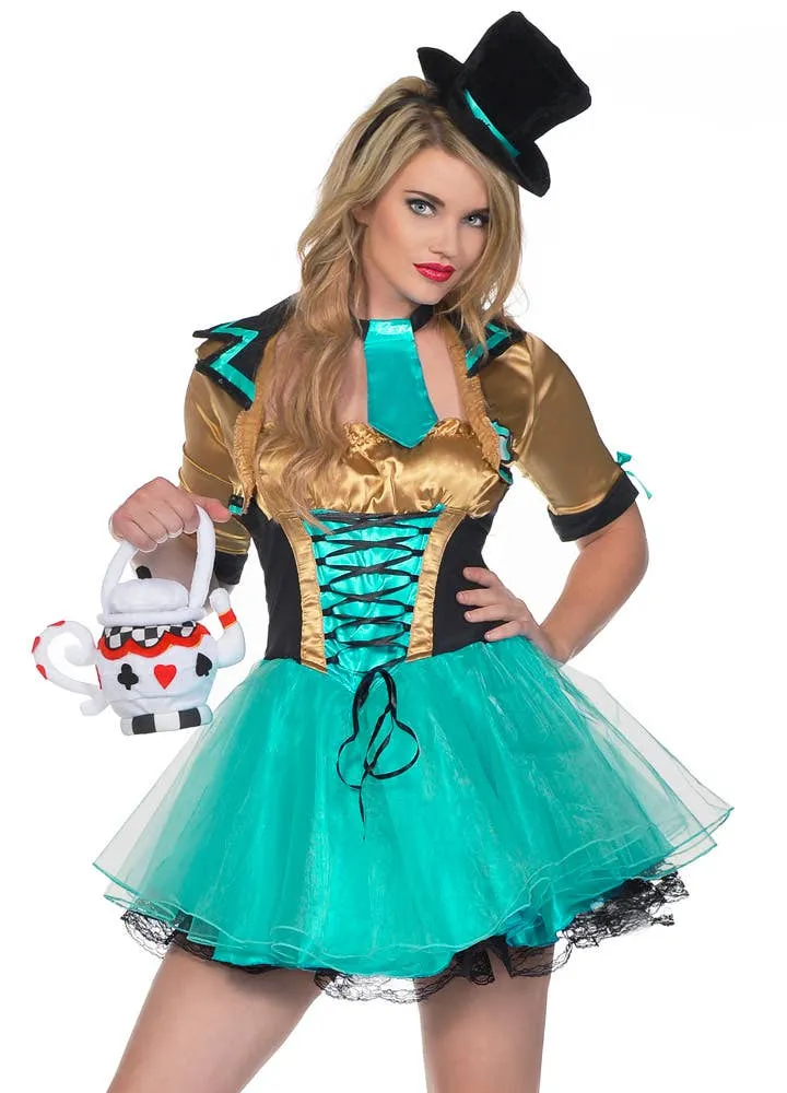 Tea Party Womens Mad Hatter Costume