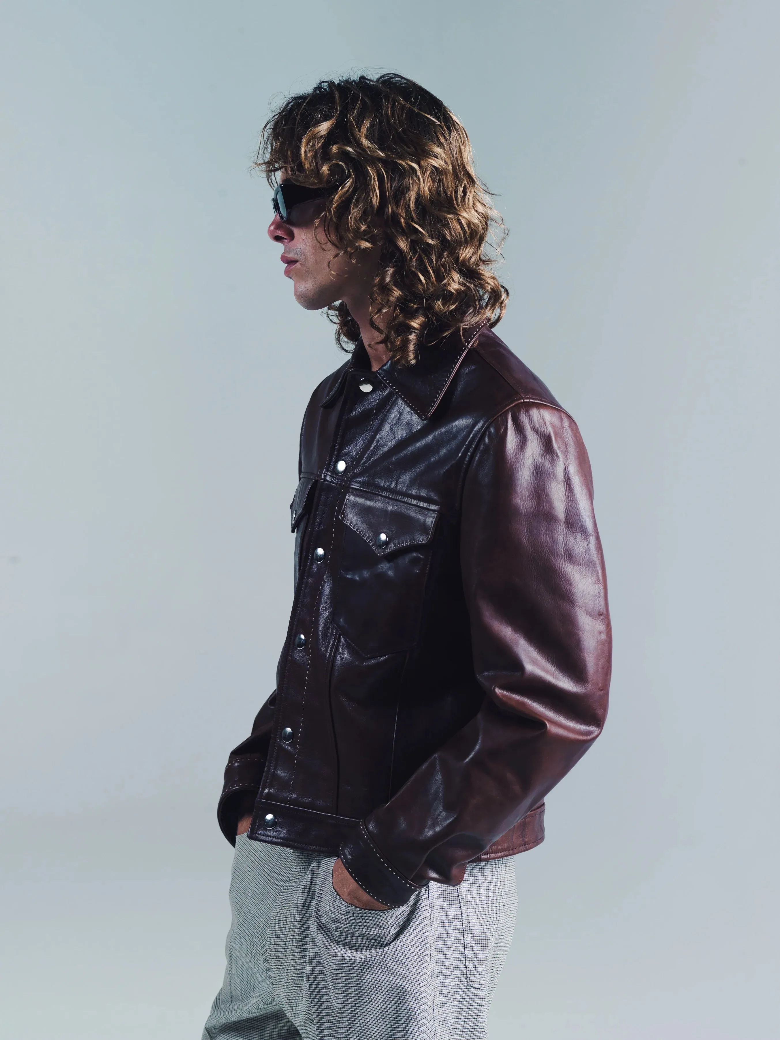 TRUCKER JACKET | BROWN