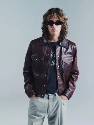 TRUCKER JACKET | BROWN